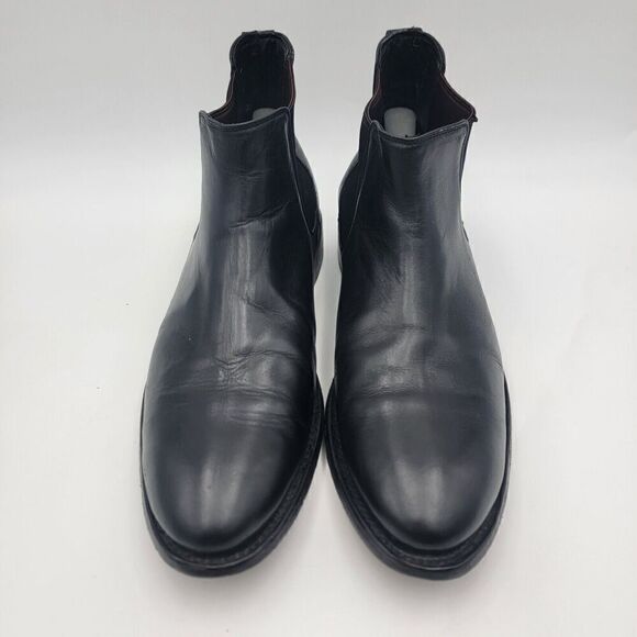 Nisolo Black Leather Slip-on Chelsea‎ Boots Men’s Size 9 Everyday Shoes Mens main image 12